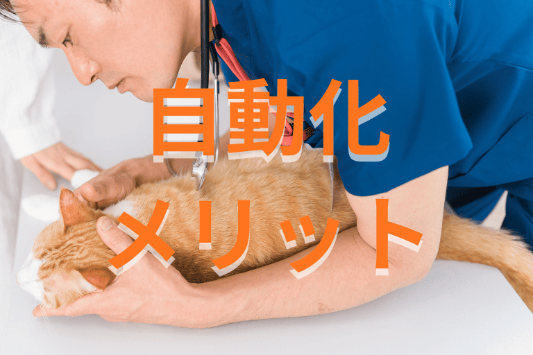 動物病院の業務をRPAで自動化するメリット