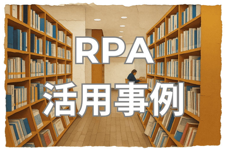 市立・国立図書館でのRPA活用事例